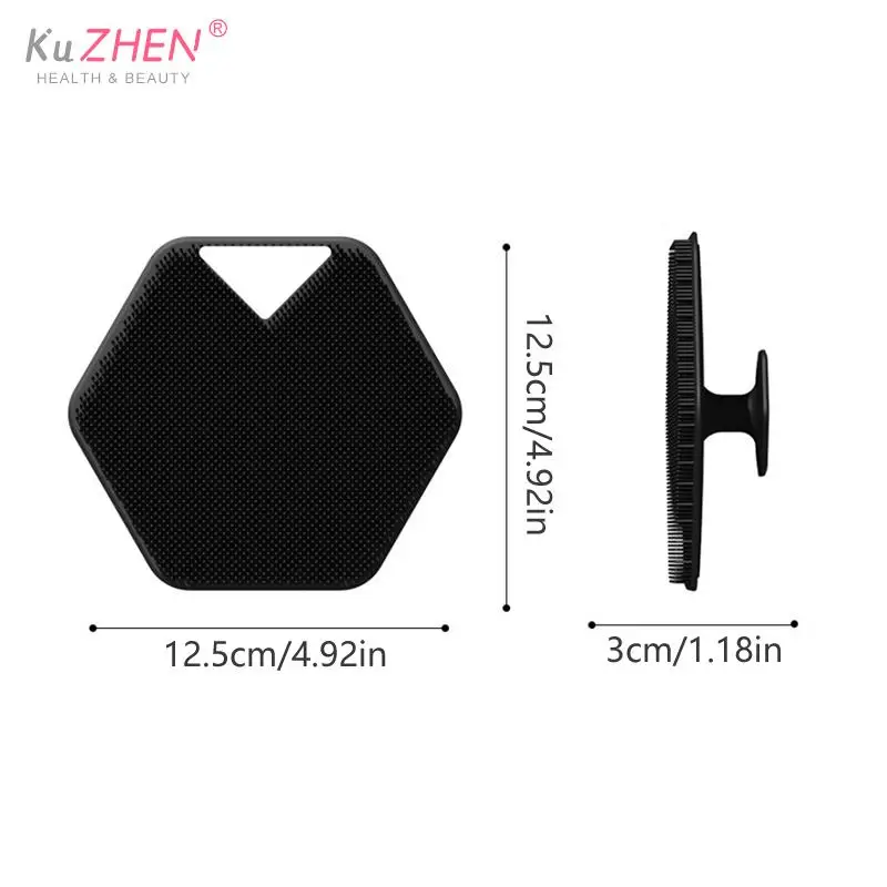 

Bathing Tools Body Scrubber Exfoliates Deep Cleans Silicone Shower &amp Bathroom Accessory Bespoke Bristles Ergonomic Handles