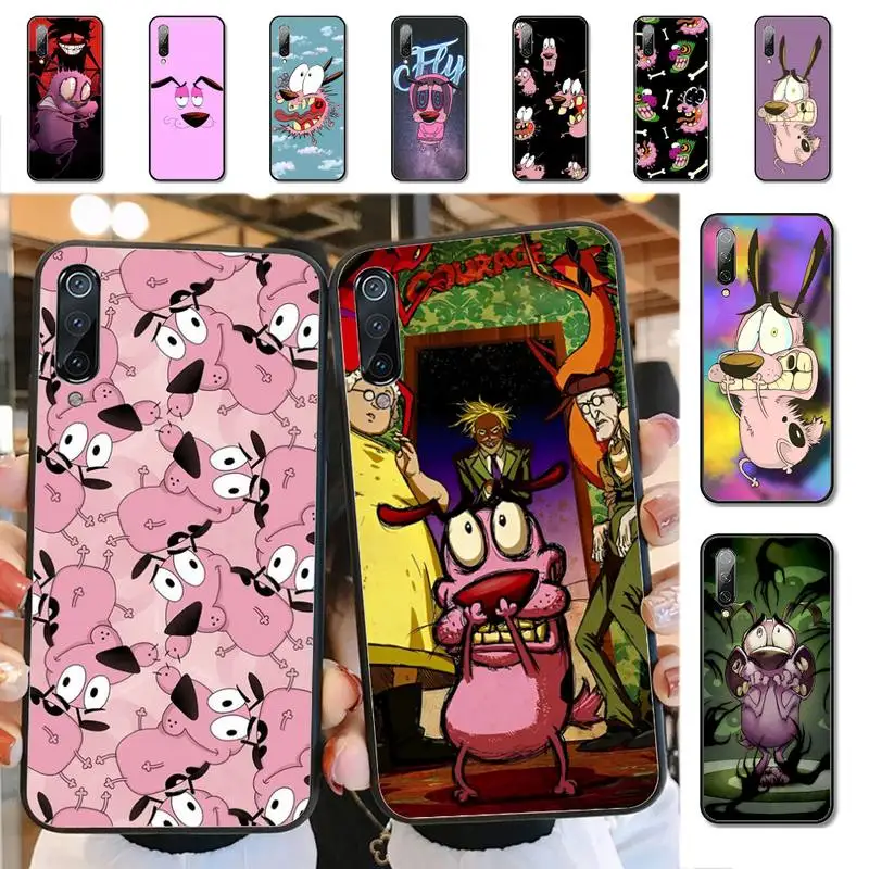 

Dog-Courage-The-Cowardly Phone Case for Xiaomi mi 5 6 8 9 10 lite pro SE Mix 2s 3 F1 Max2 3