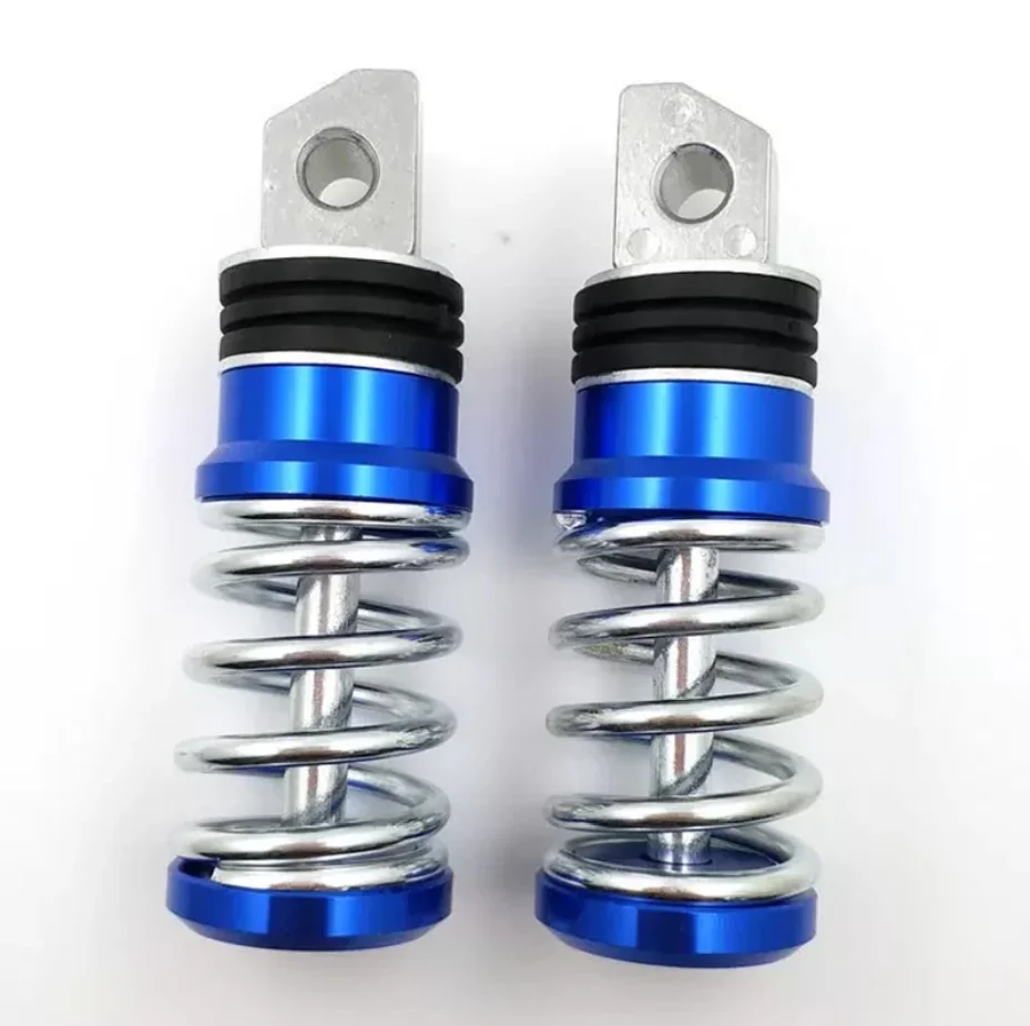 Мотоциклетный электрический автомобиль с подставкой для ног пружиной