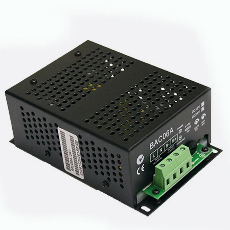 

Diesel Generator Set Charger BAC06A Switch Battery Battery Floating Charger 6A 12V 24V