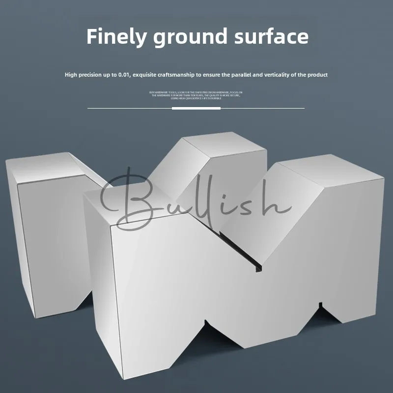 Прецизионный V-образный блок Рамка с тремя открывающимися концами Блок