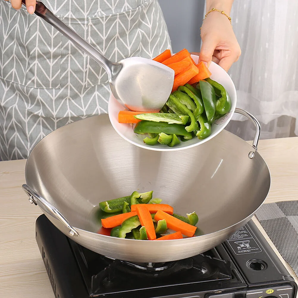 

Stove Kitchen Utensil Durable Cooking Wok Frying Pot Multi-functional Gadget Home
