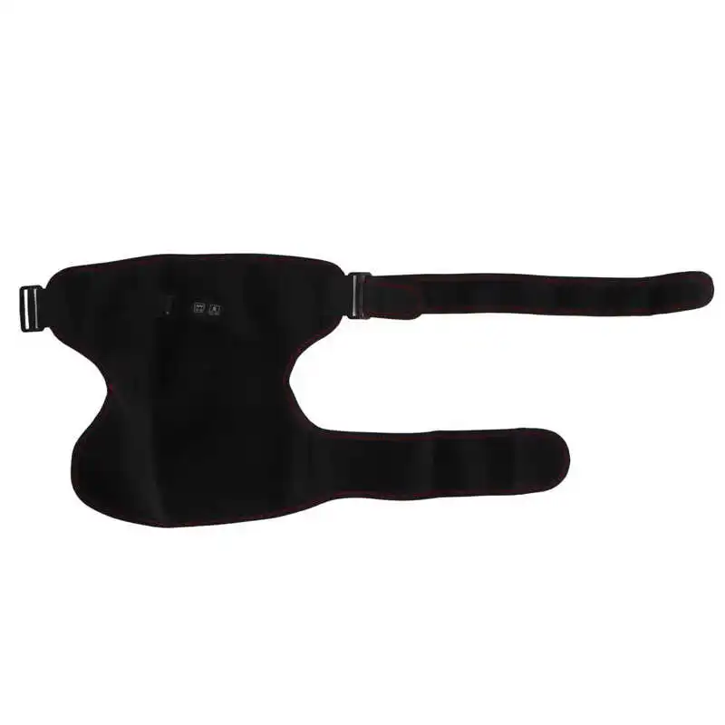 Heated Thigh Brace Vibration Hip Brace Portable Hot Compress Flexible Adjustable for Home