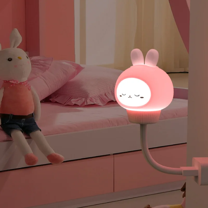 

ZK50 USB Night Light Plug-in Bedroom Bedside Eye Protection Socket Night Lighting Decorative Night Light