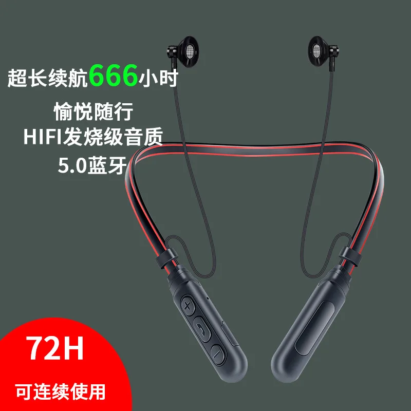

80901 Headset Neckband life Sport stereo In-Ear With Microphone for Phone
