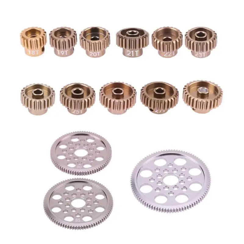 Сплав 48P Прямой 92T 85T 80T Шестерня двигателя 19T 20T 21T 22T 23T 24T 25T 26T 31T 33T для Sakura R31 G31 SCX10 AX10 RC автомобиль Сплав 48P Прямой 92T 85T 80T Шестерня двигателя 19T 20T 21T 22T 23T 24T 25T 26T 31T 33T для Sakura R31 G31 SCX10 AX10 RC автомобиль