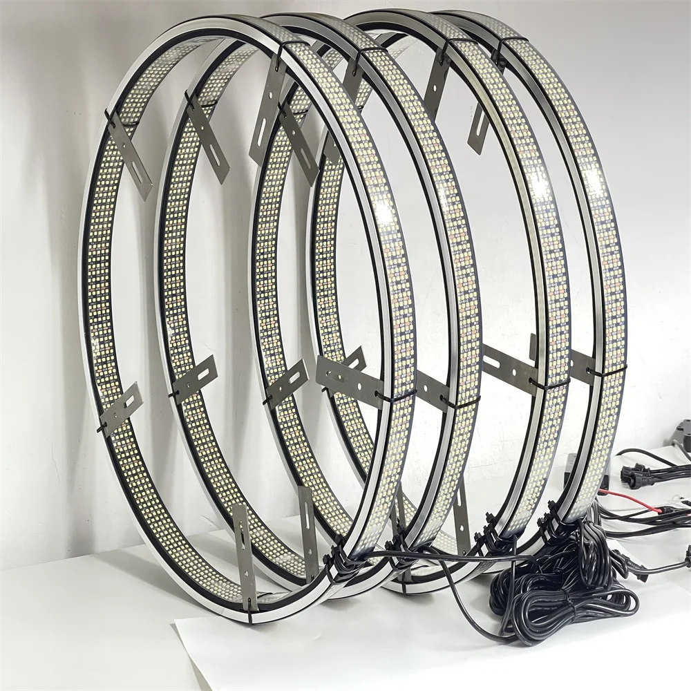 Kingshowstar 2023 новейший дизайн горячая Распродажа 4 шт. 17 дюймов 10 рядов чистый белый