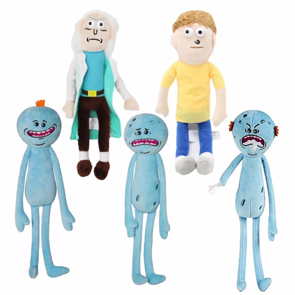 Limit Sell Рик и Морти 25 см Happy Sad Angry Meeseeks Фигурка Игрушки для подарка