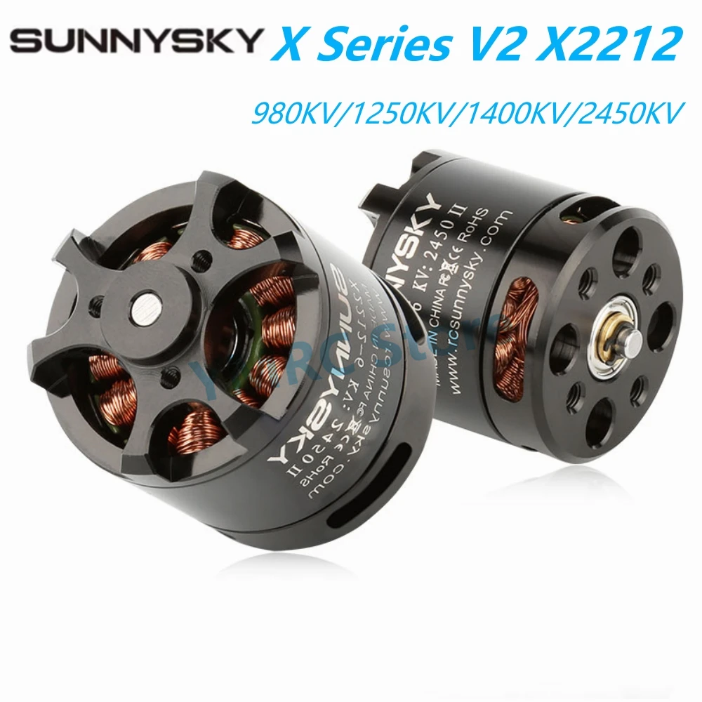 Sunnysky X2212 980KV/1250KV/1400KV/2450KV 2-4S бесщеточный двигатель для F450 RC многовинтового летательного аппарата аэробатического квадрокоптера с неподвижным крылом