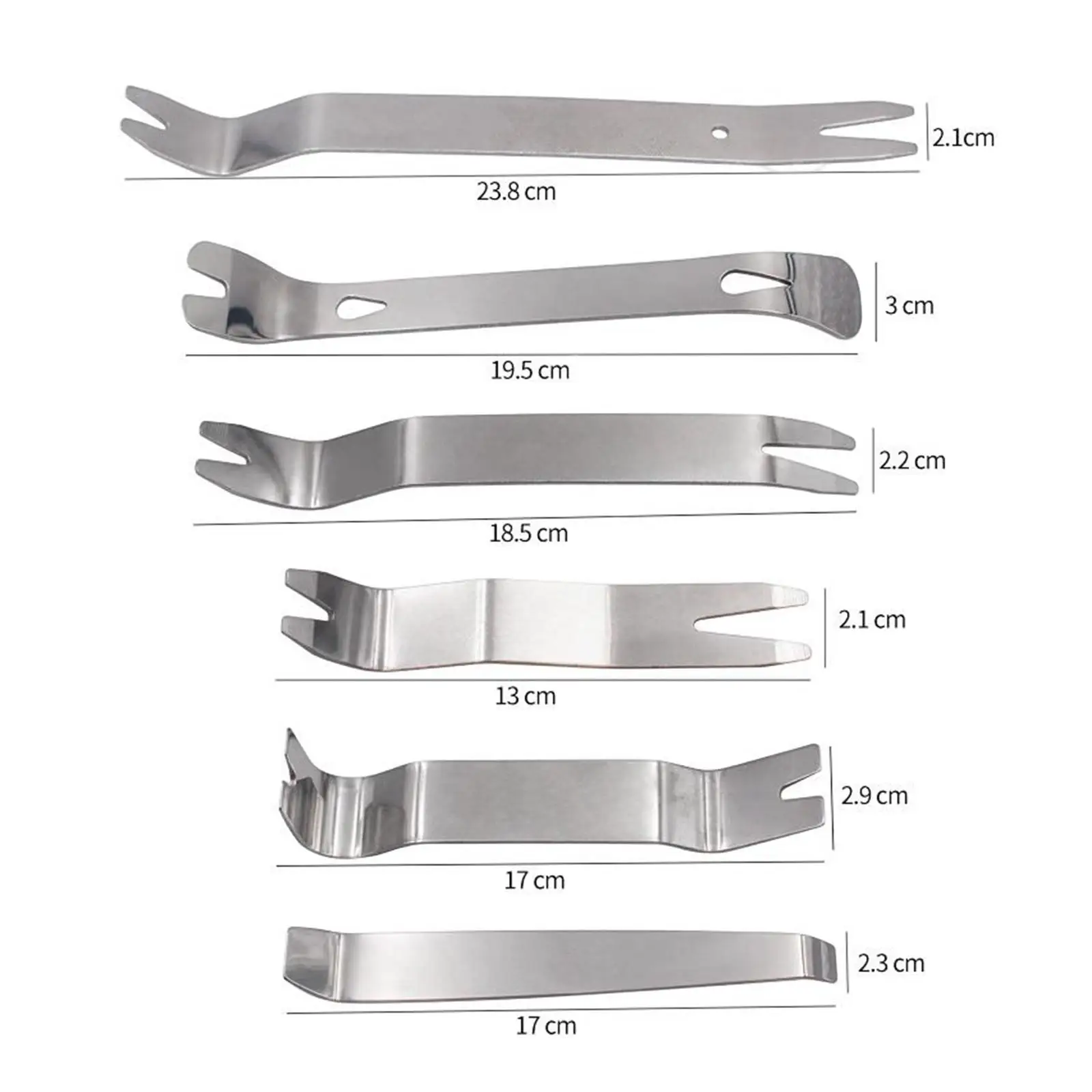 

Инструменты для снятия 6x автоотделки, крепеж из нержавеющей стали, многофункциональный инструмент для снятия и монтажа