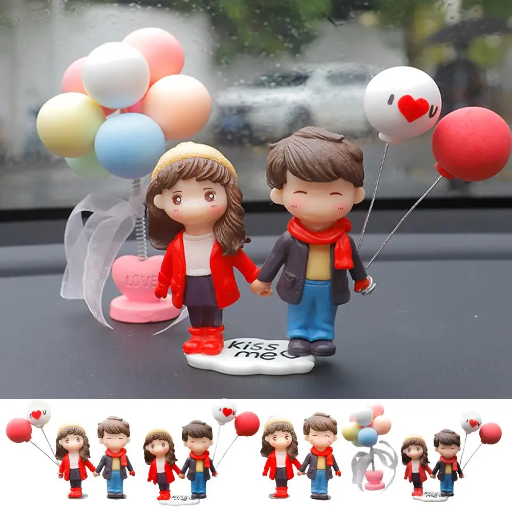

1pc Car Cute Car Decoration Instrument Table Decoration Decoration Winter Couple Wholesale Decoration Office Home Cartoon M0M7