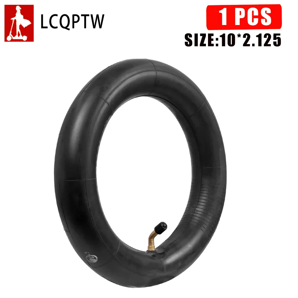 1 szt. 10 * 2 125 Dętka do skutera elektrycznego Kamera Zakrzywione usta równoważenia samochodu 10-calowe koło Gumowy wygięty zawór Opona