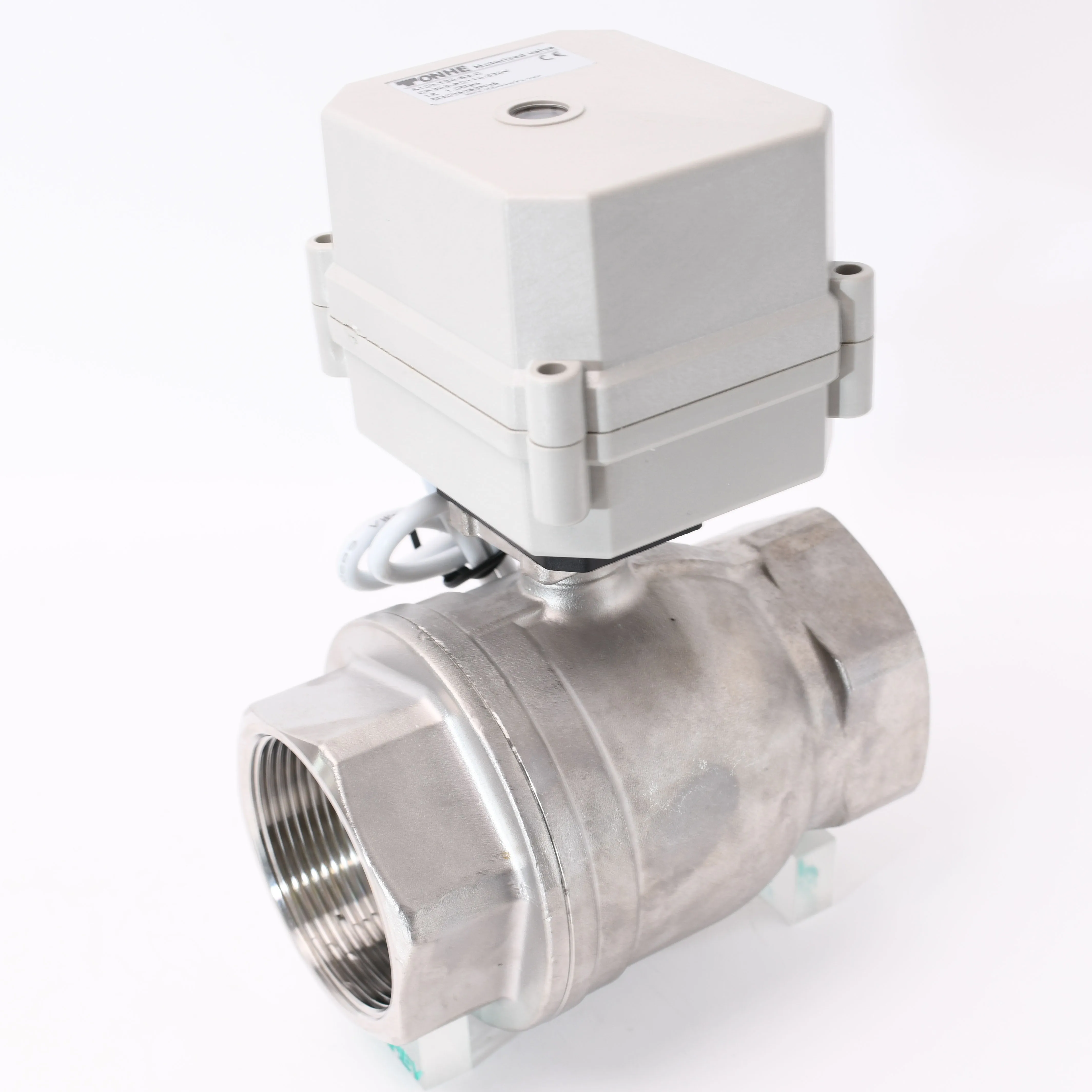 

2 way stainless steel 2" inch 50mm electric actuated ball valve DN50 motorized ball valve