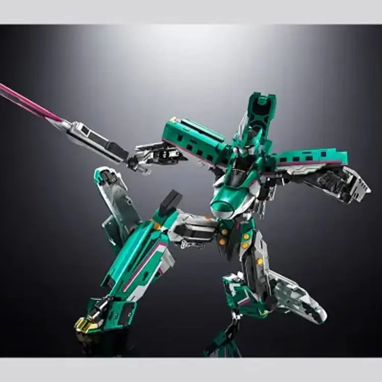 Фото Фигурка-трансформер Shinkansen Henkei Robo Shinkalion Z E5 Hayabusa от Bandai Spirits, коллекционная игрушка №2