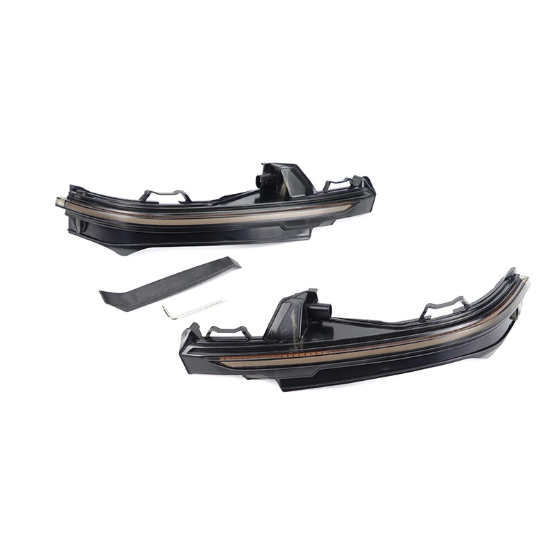 Дымчатые линзы боковое зеркало последовательный указатель поворота для Audi Q5 SQ5 FY