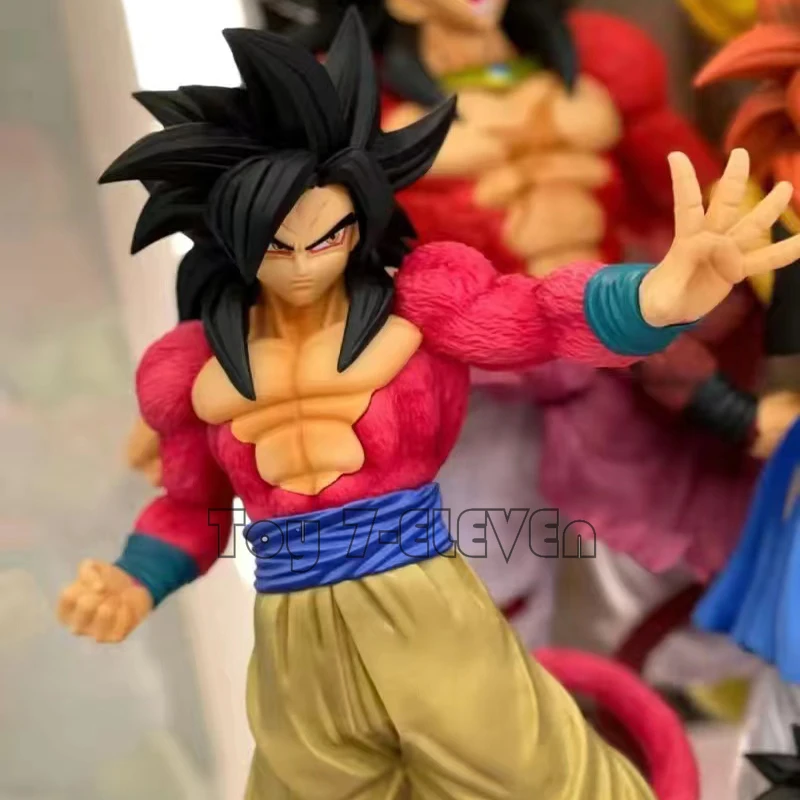 Фигурка Dragon Ball Z фигурка DBZ SSJ4 Son Goku Vegeta Gogeta Super Saiyan фигурки героев из ПВХ