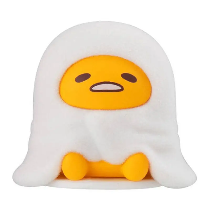 Фото Плюшевые мини-украшения Bandai Gashapon Sanrio: милые флокированные фигурки Гудетама, Бад Бадц-Мару, Такседо Сэм для декора и пледов №2