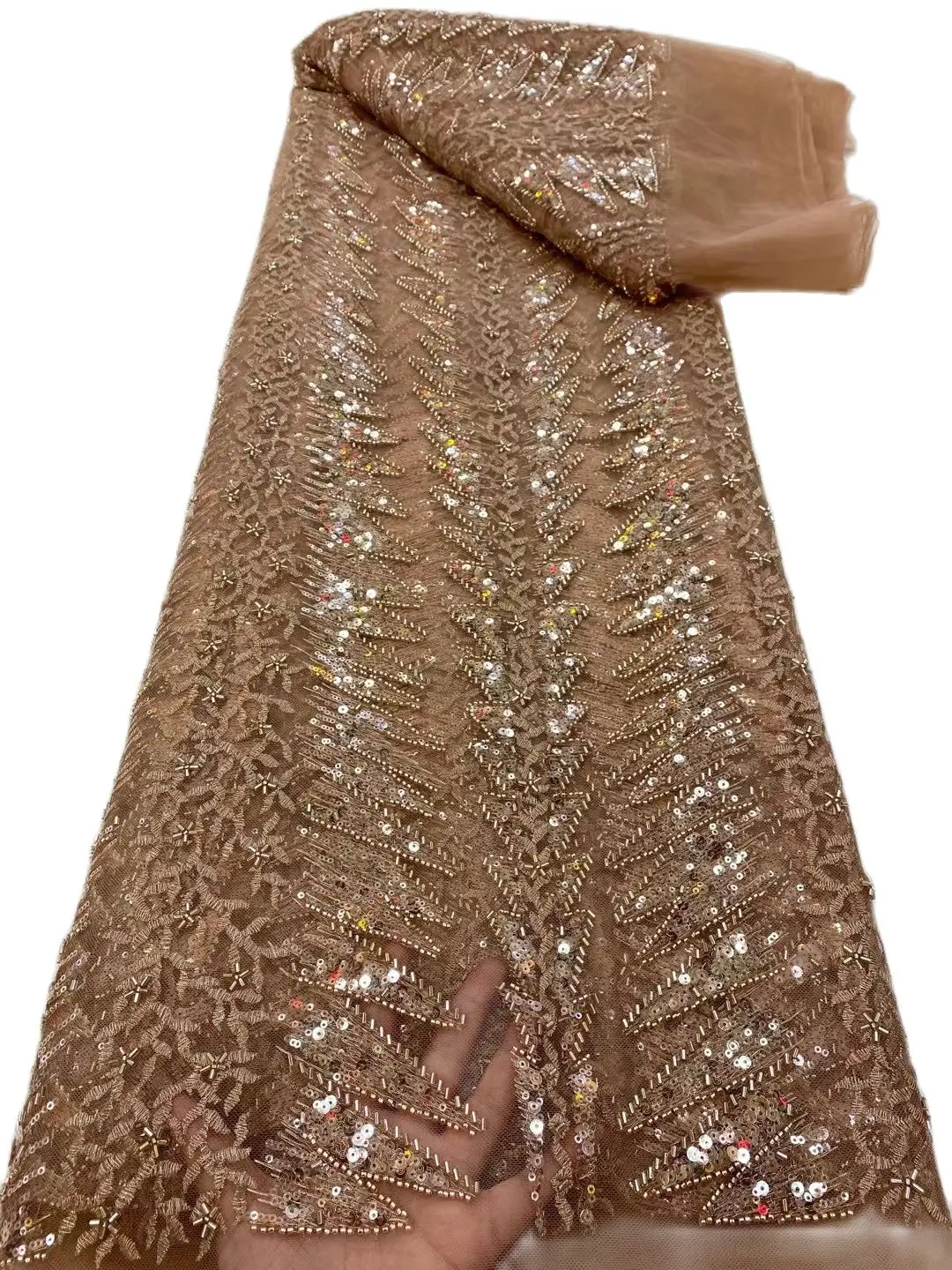 

Вышитые французские кружева, 8 цветов на выбор, 31JRB-5502, высококачественный материал с блестками и бисером для женских модных показов или вече...