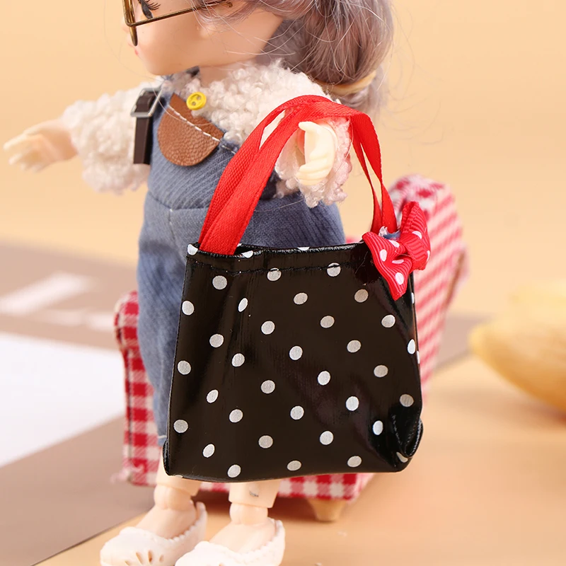 

Doll Miniature Bag For 30cm Dolls Toys Shoulder Bag Doll Accessories Mini Doll Plush Purse Belt Bag Handbag For Children Kids