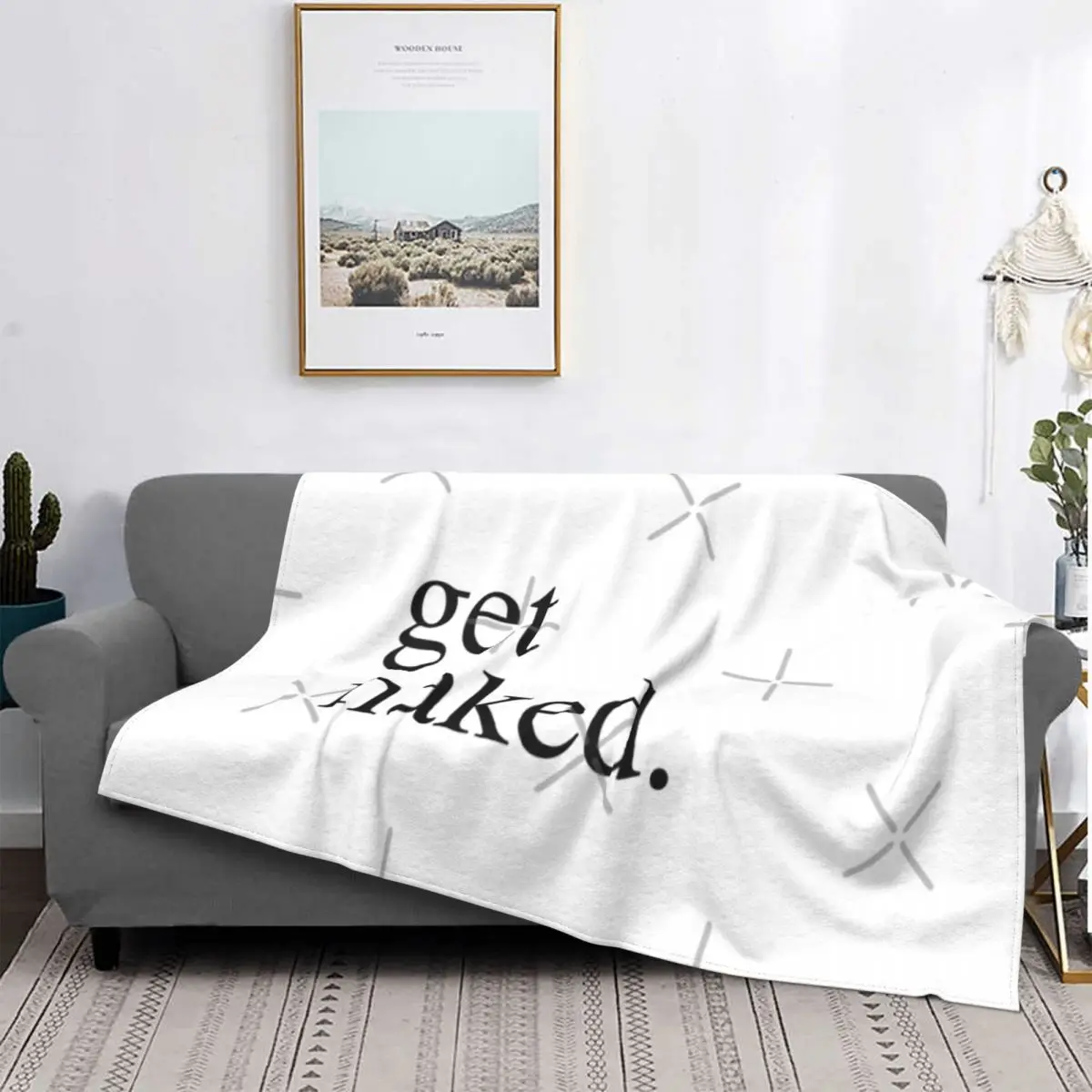 

Get Naked-Manta a cuadros para cama, cobertor térmico para cama, 90, 23 unidades