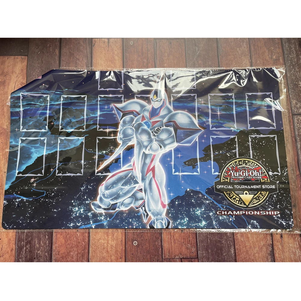 Фото YuGiOh Elemental HERO Spirit of Neos Playmat Card Pad Custom YGO Mat KMC TCG Paymat Mat-411 №2