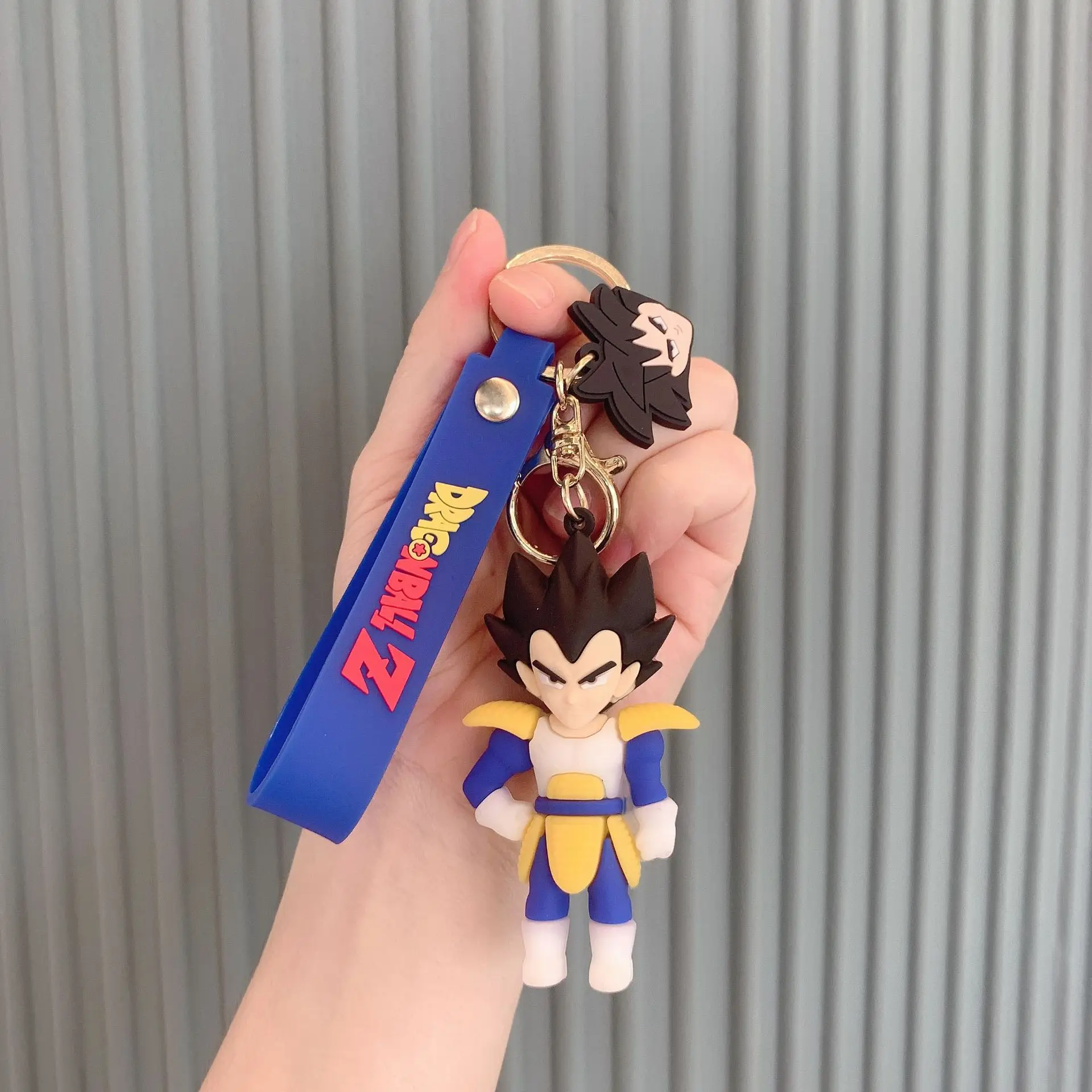 Брелок с надписью Dragon Ball ПВХ мультфильм Аниме фигурки плавки Сон Гоку пикше Буу