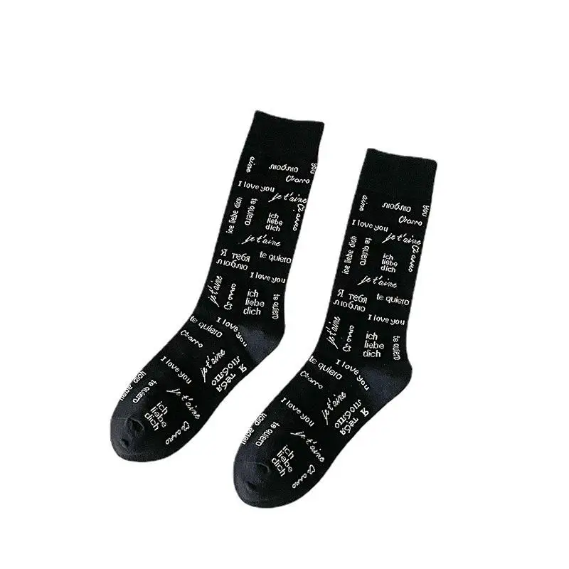 

Носки женские средней длины из чистого хлопка, 1 пара
