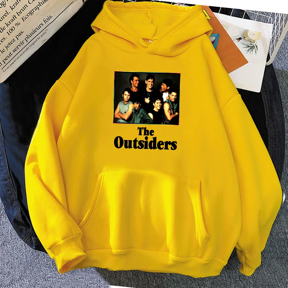 The Outsiders Movies Hoodies Moletom Feminino Long Sleeve Winter Women/Men Sweatshirt Graphic Clothes Print Hoody Female/Male