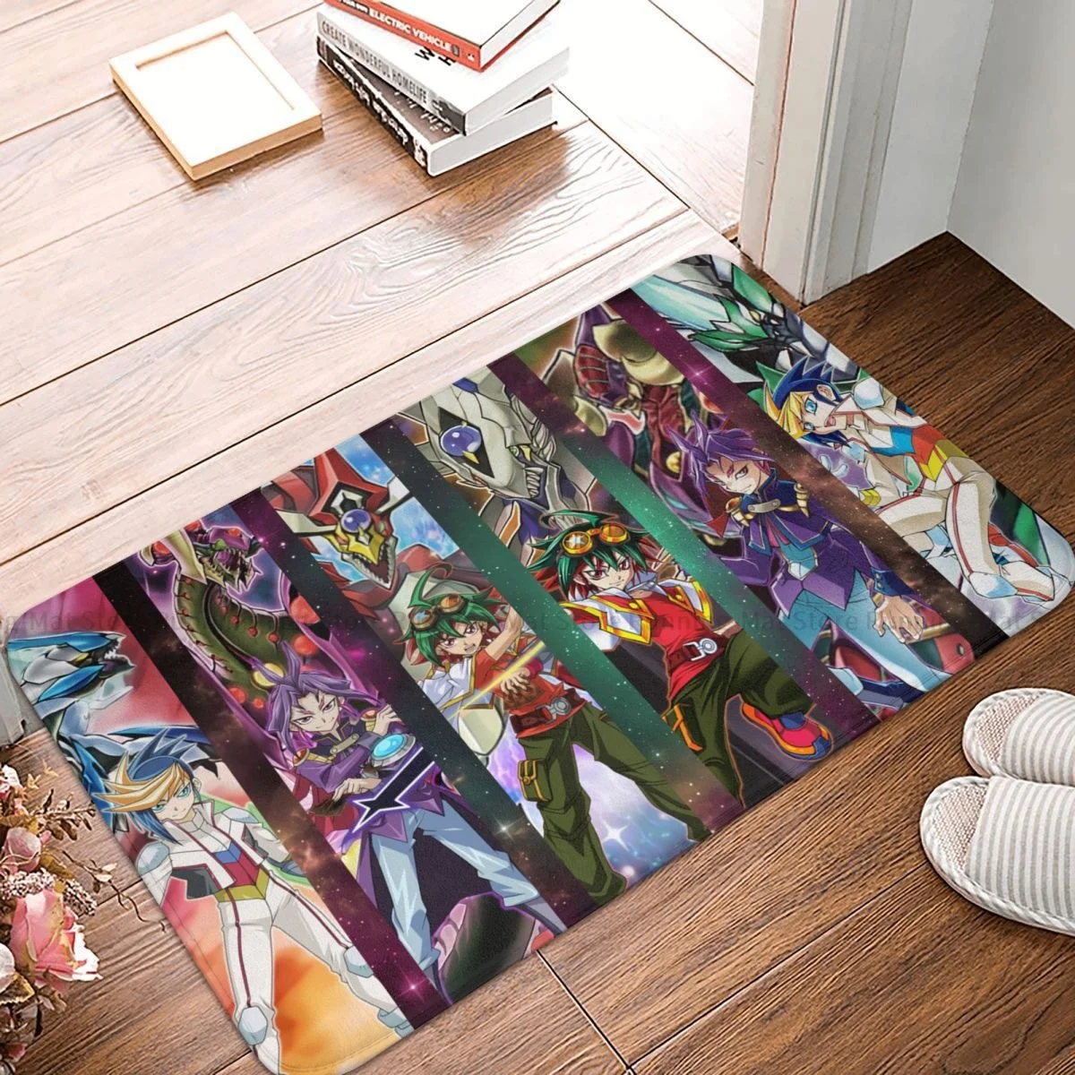 

YuGiOh Card Game Non-slip Doormat Cool Atem Yami Bath Kitchen Mat Outdoor Carpet Indoor Modern Decor