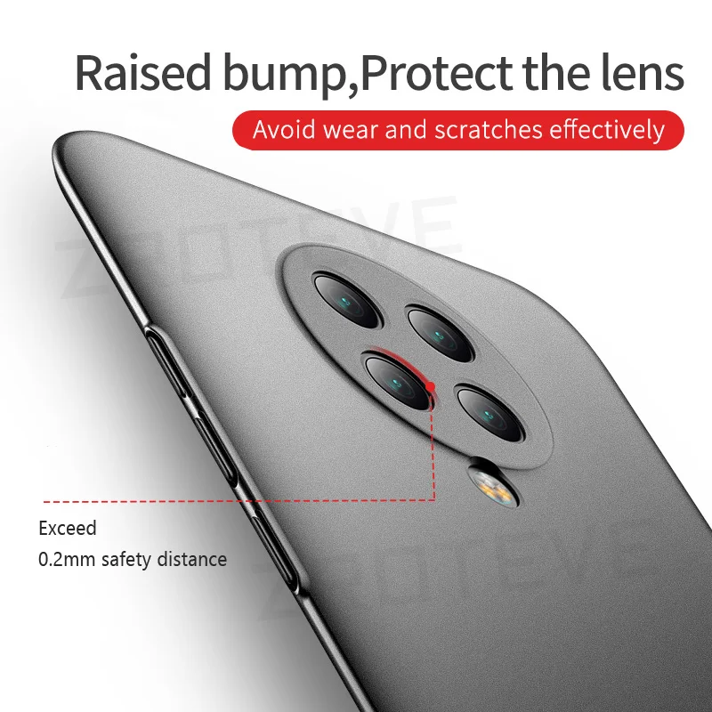 Poco F2 Pro Case ZROTEVE Slim Matte Hard PC Cover For Xiaomi Poco F1 F3 F4 X4 GT X3 NFC Xiomi Pocophone F2 M3 M4 X4 Pro 5G Cases