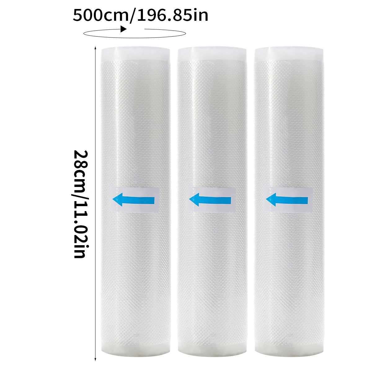 

3 шт., вакуумные пакеты для пищевых продуктов, 5 м