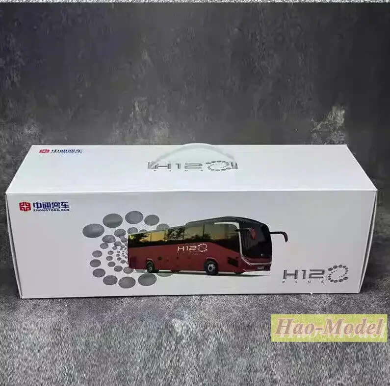 1:36 для автобуса Zhongtong H12 модель автомобиля из сплава литые под давлением