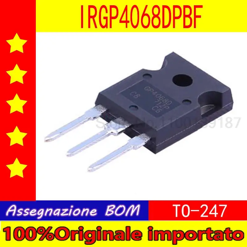 10pcs/lot   IRGP4068DPBF IRGP4068D GP4068D TO-247 IGBT MOS field-effect transistor 600V 96A 330W