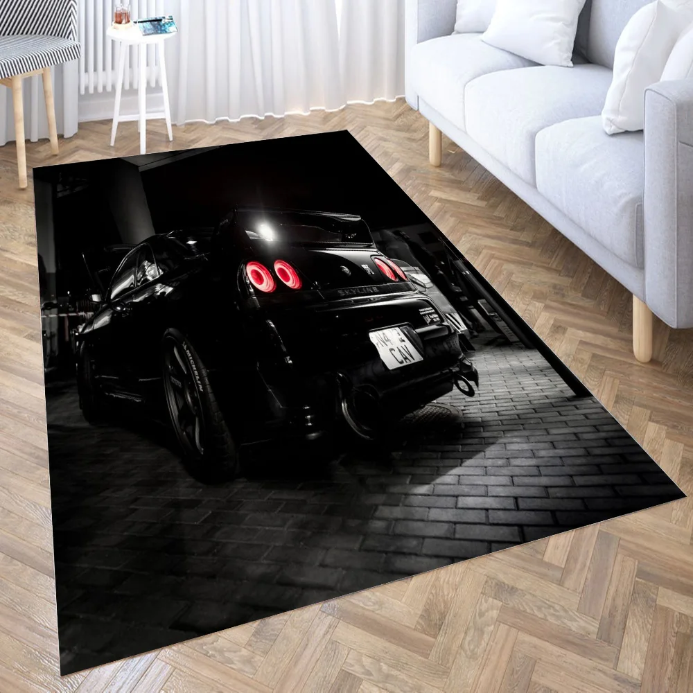 

Nissan Skyline R33 GTR Carpet Living Room Large Area Rugs Bedroom Carpet Modern Home Living Room Decoration Floor Lounge Rug
