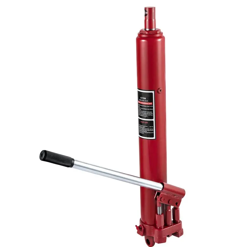 

For Hydraulic Long Jack Manual Dual Pump 8 Ton Engine Lift Cherry Picker car accessories Free Shipping car products