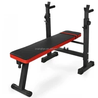 home indoor multi adjustable storage foldable barbell Weight lifting benches & gym Press Squat plate rack