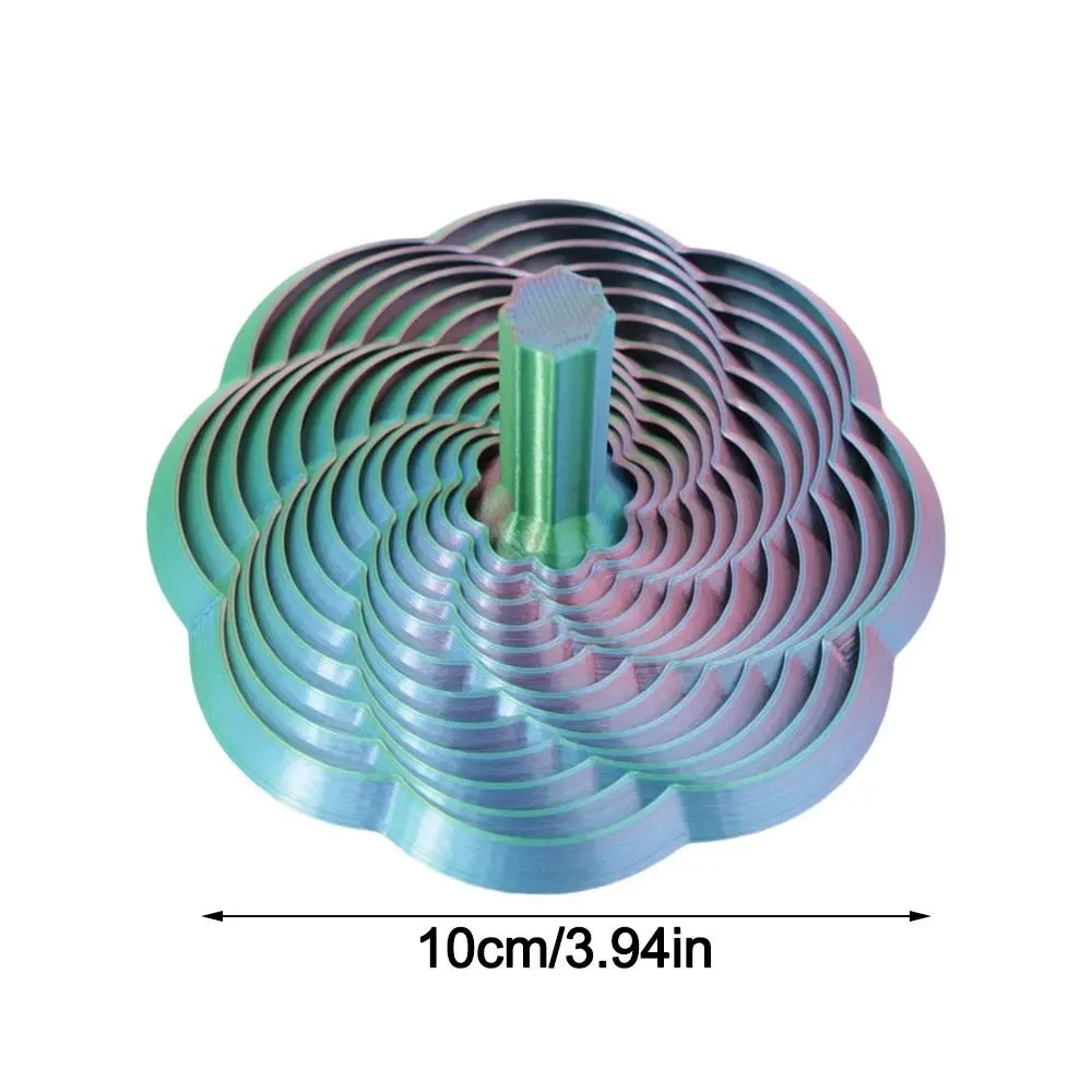 Сенсорная игрушка-спираль PLA Expanded Sensory Fidget Star, 3D-печатная, вращающаяся, фрактальная, шестигранная, для снятия стресса, с ручками (art.: 3920da402fffb) - 3920da402fffb