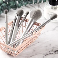 yesus 7pcs black makeup brushes set eye shadow powder foundation concealer cosmetic brush makeup blending beauty tools
