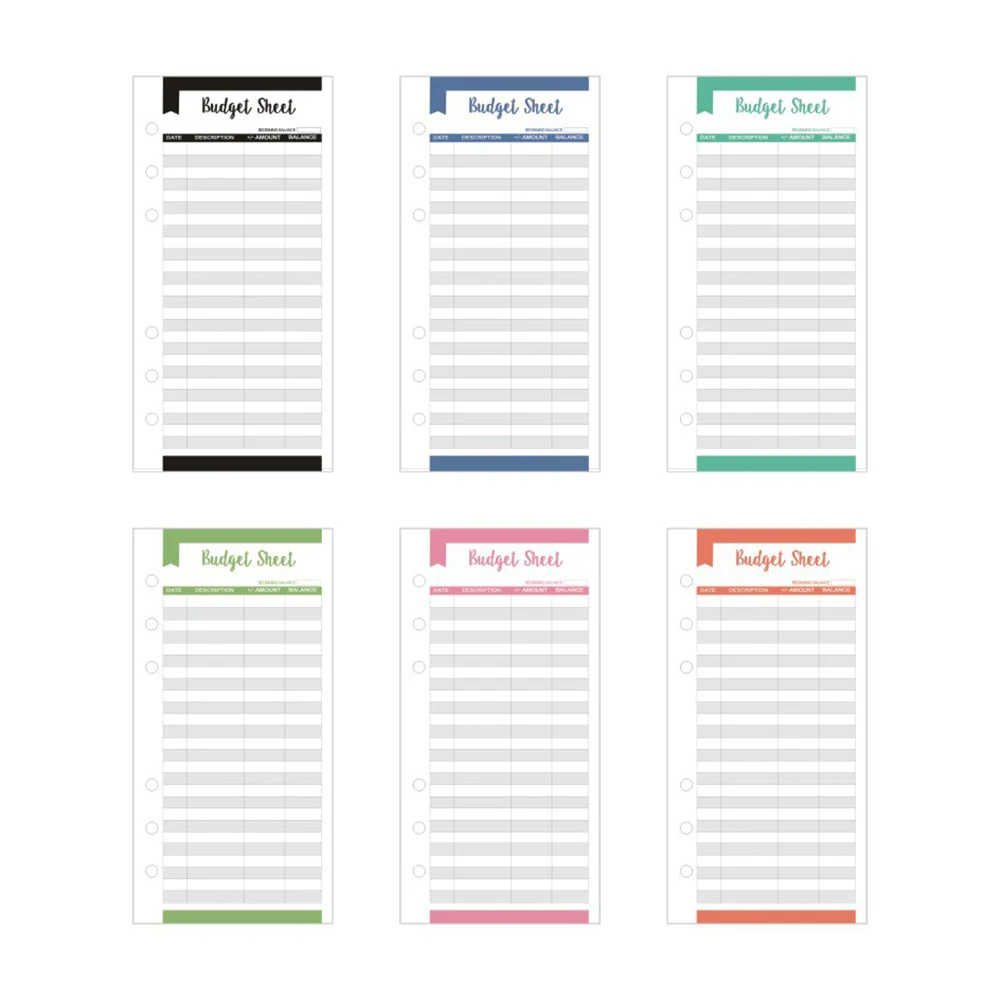 Рисунок 5 - 12 листов, А6, бюджетные листы