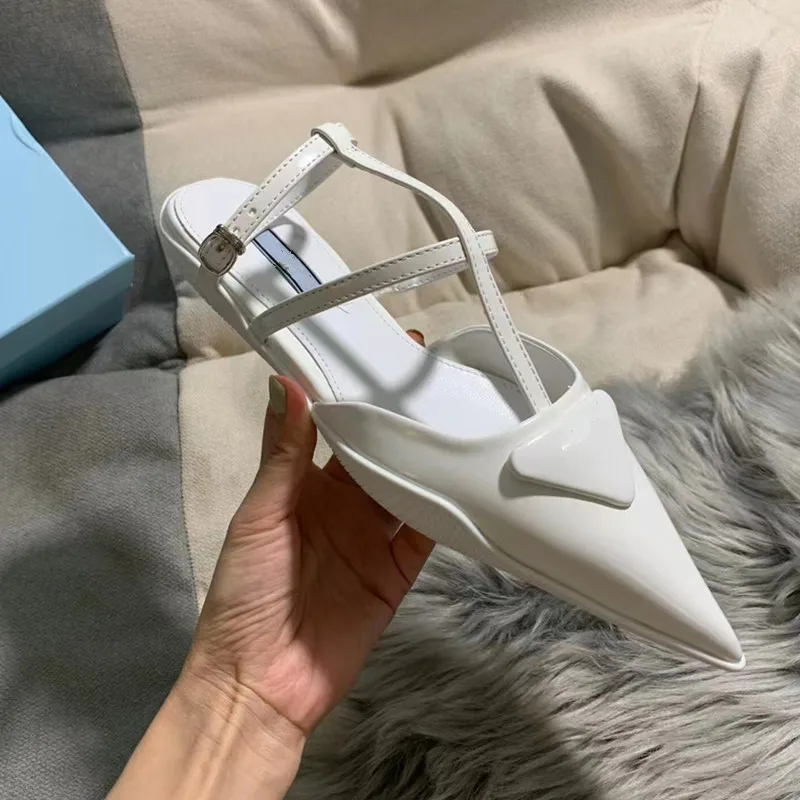 

Босоножки женские с ремешком на щиколотке, сандалии-гладиаторы с французским носком, плоская подошва, модная летняя обувь