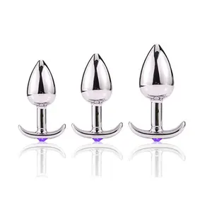 Ювелирная Анальная пробка Маленький Средний Большой размер алюминиевый сплав металлическая гладкая Анальная пробка мужские анальные товары без вибраторов