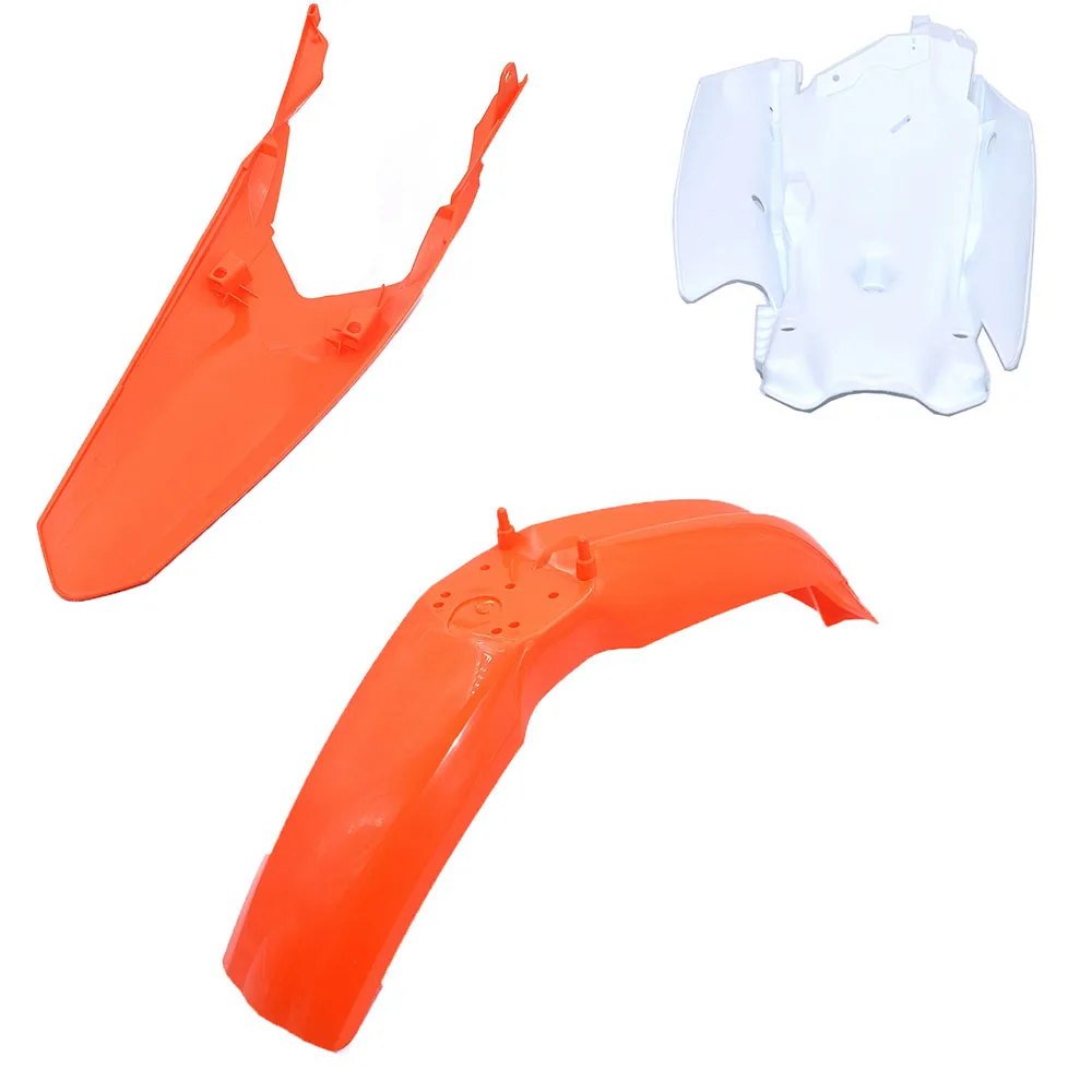 

Motorcycle front rear fender Dirt Pit Bike Plastic Cover Shell For Kayo K2 K7 BSE J2 Modified Plastic Fender Guard