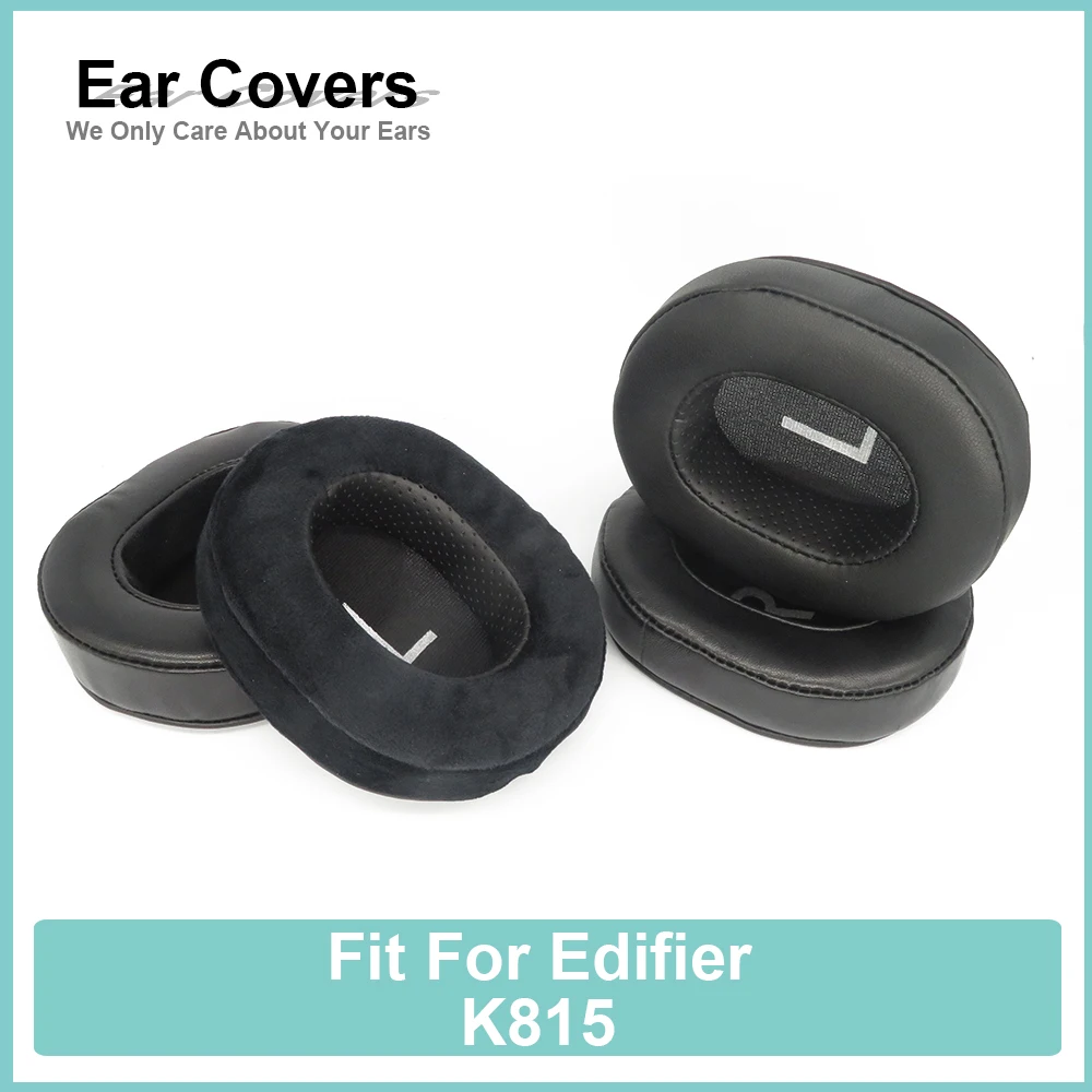 

Earpads For Edifier K815 Headphone Earcushions Protein Velour Sheepskin Pads Foam Ear Pads Black Comfortable