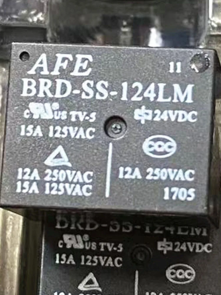 2 piezas 24V relé BRD-SS-124LM 24VDC 15A 4 pines