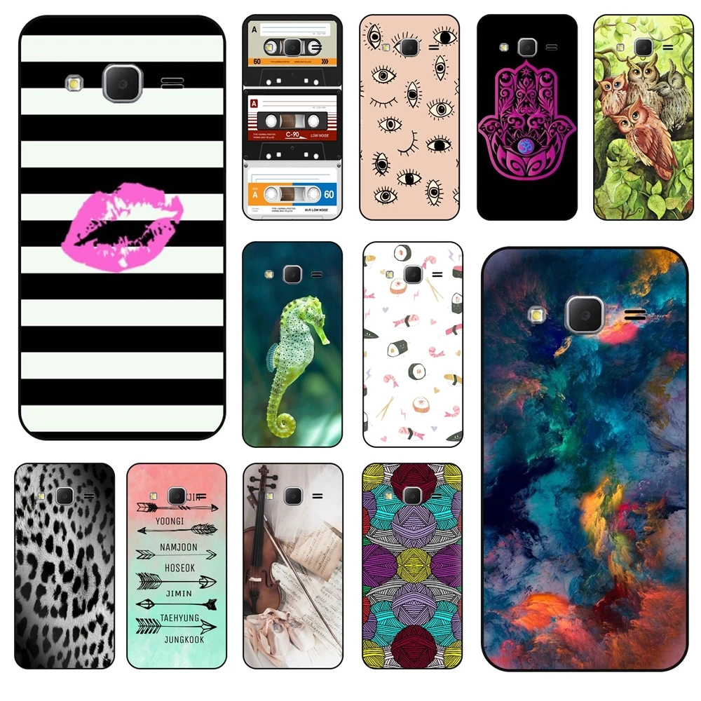 Защитные чехлы для телефонов, чехол для Samsung Galaxy CorePrime Black Prime, Модный чехол из ТПУ, совместимый с цветами для Samsung Galaxy