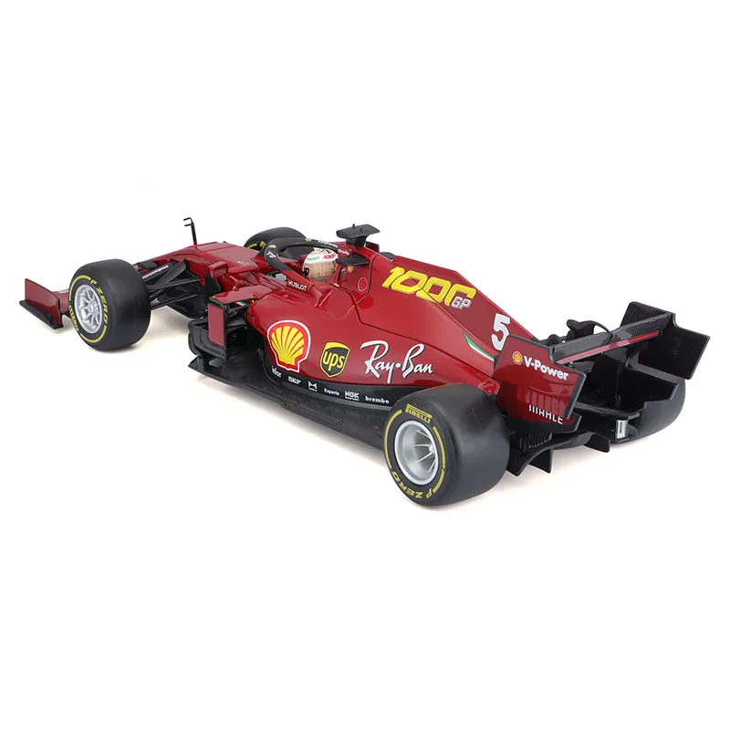 Bburago 1:18 Новинка 2021 SF21 F1 Racing #55 Карлос Sainz формула Автомобиль статический литой