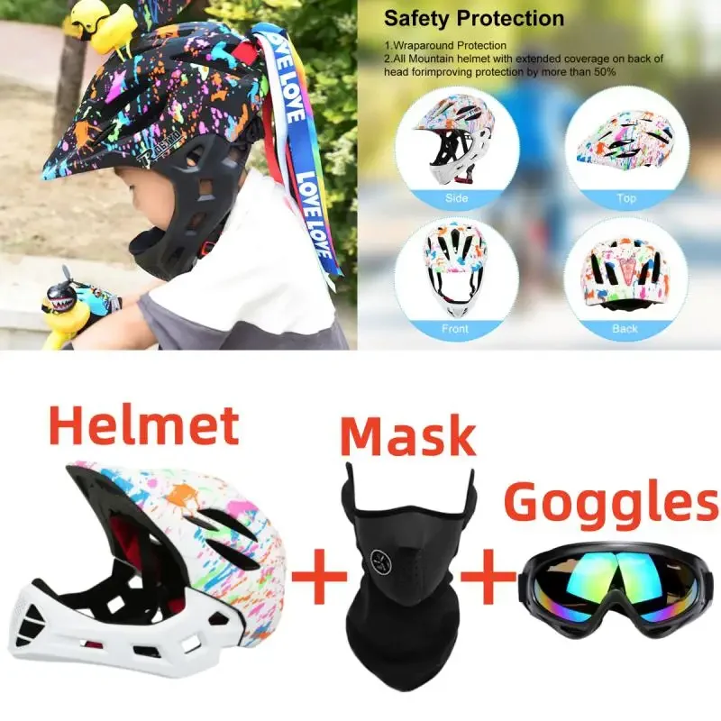 Молодежный детский шлем для мотокросса бездорожья ATV взрослых 4-колесный анфас