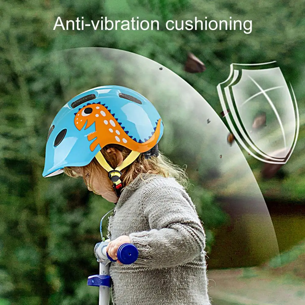 

Practical Sports Helmet Anti-fall Bicycle Safety Helmet Shock Absorber Cartoon Pattern Bicycle Safety Helmet Protection