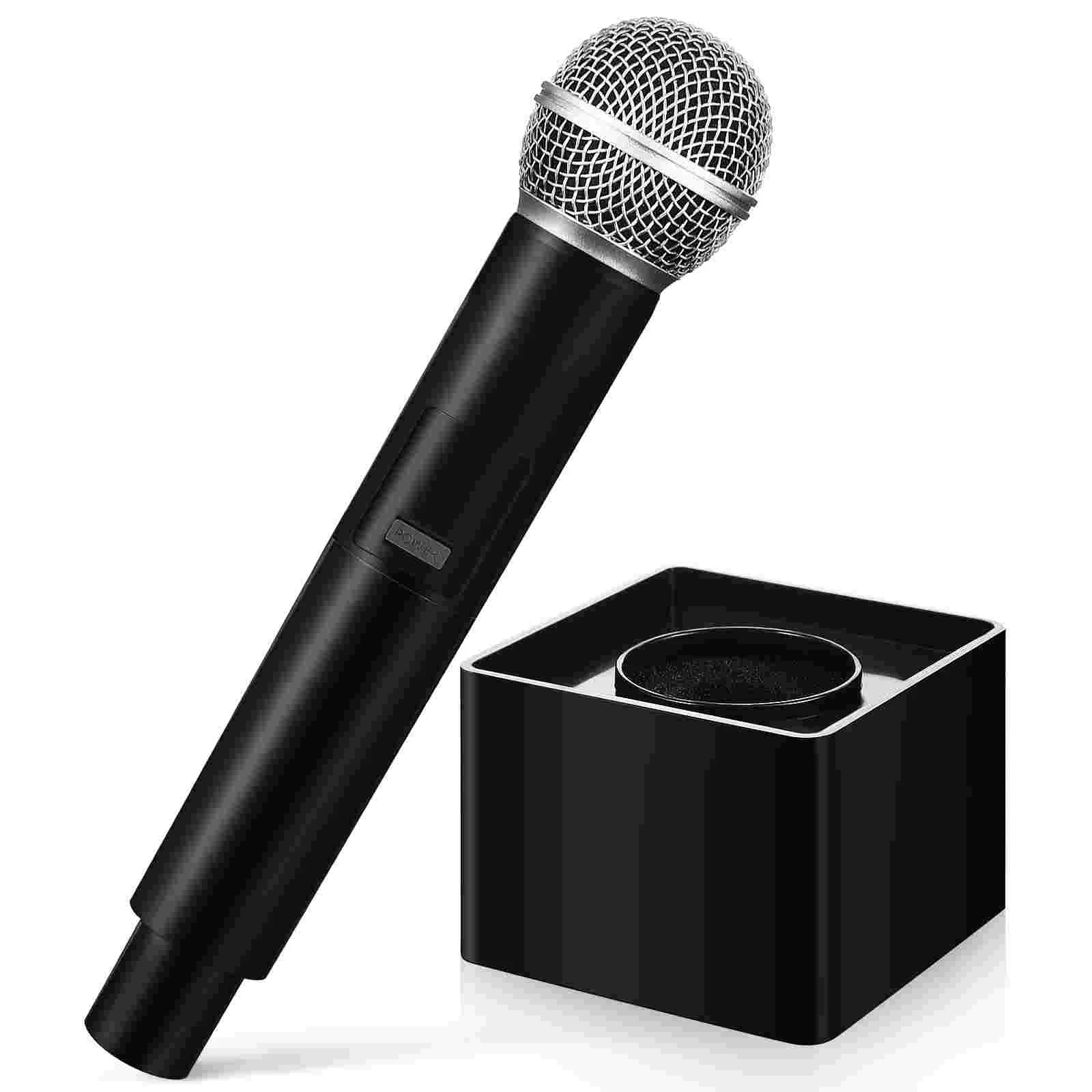 

Children Toys Simulated Microphone Simulation Kids Singing Practice Square Plastic Cosplay