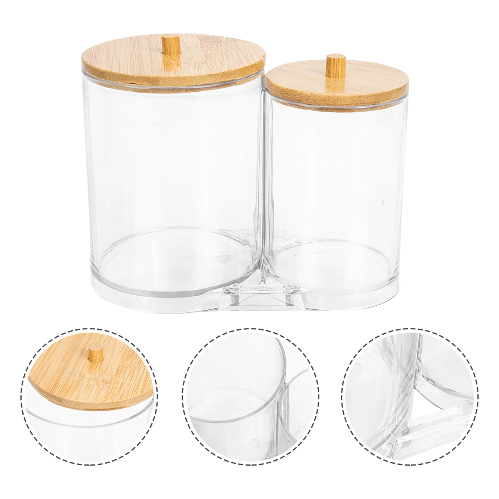

Makeup Sponges Storage Box Cotton Rounds Container Cotton Swab Organizer Makeup Storage Box Makeup Cleansing Makeup organizer